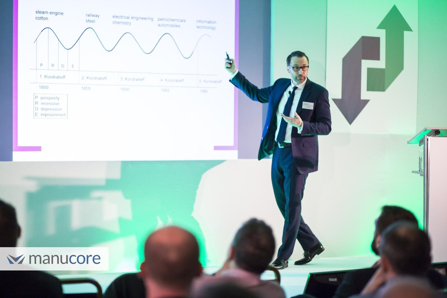Sean Culey speaking at Manucore 2016